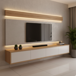 Wall TV Unit — Modular TV Unit Manufacturer Pune by Nakhtal Furniture