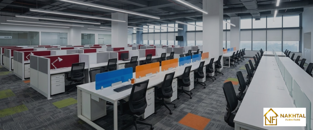 Modular Office Furniture Manufacturer in Pune — Workstations, Cubicles & Cabins by Nakhtal Furniture
