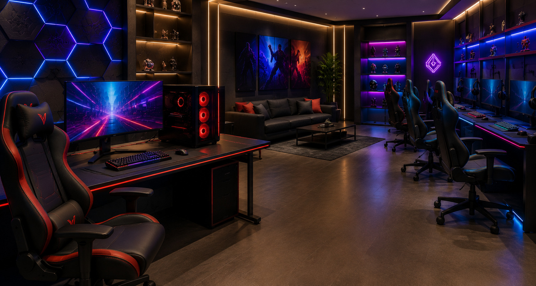 Console Gaming Room Furniture — 5 Star Setup Pune